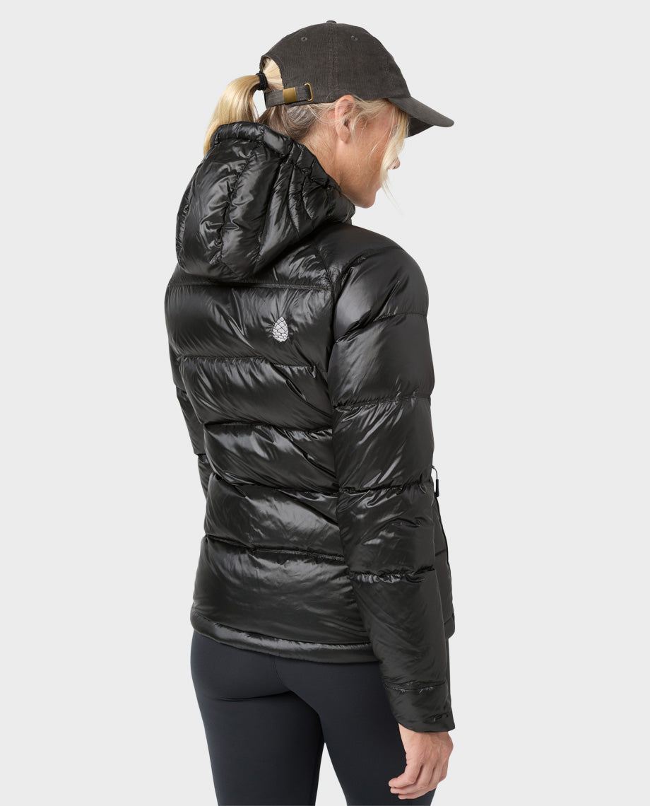 Women's Hometown Down Hooded Jacket - Image 5