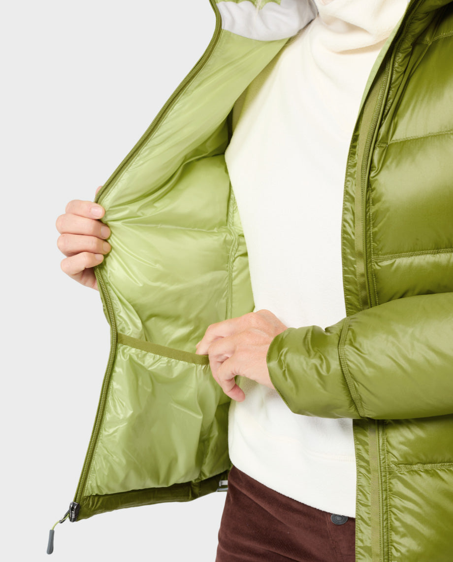 Women's Hometown Down Hooded Jacket - Image 13