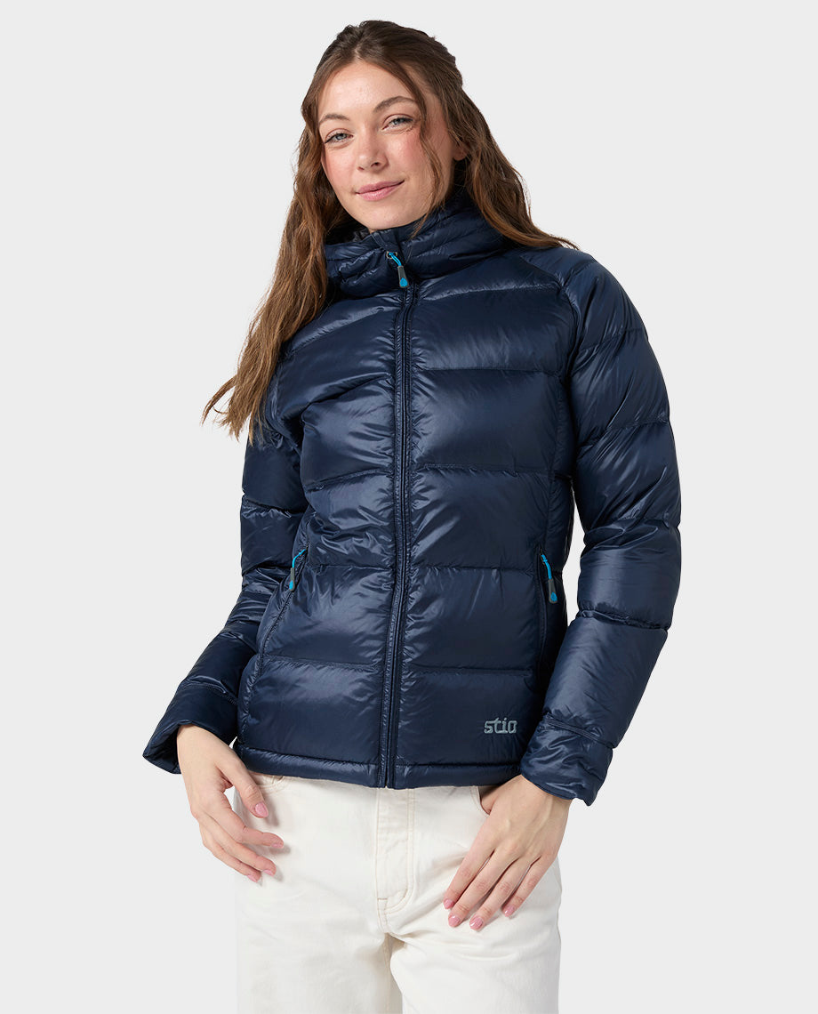 Women's Hometown Down Hooded Jacket - Image 17