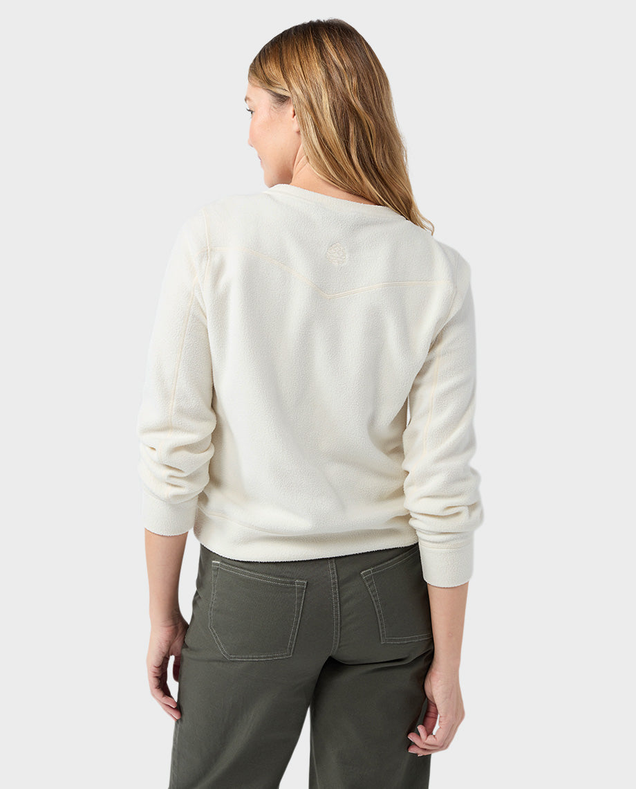 Women's Turpin Fleece Crew - Image 5