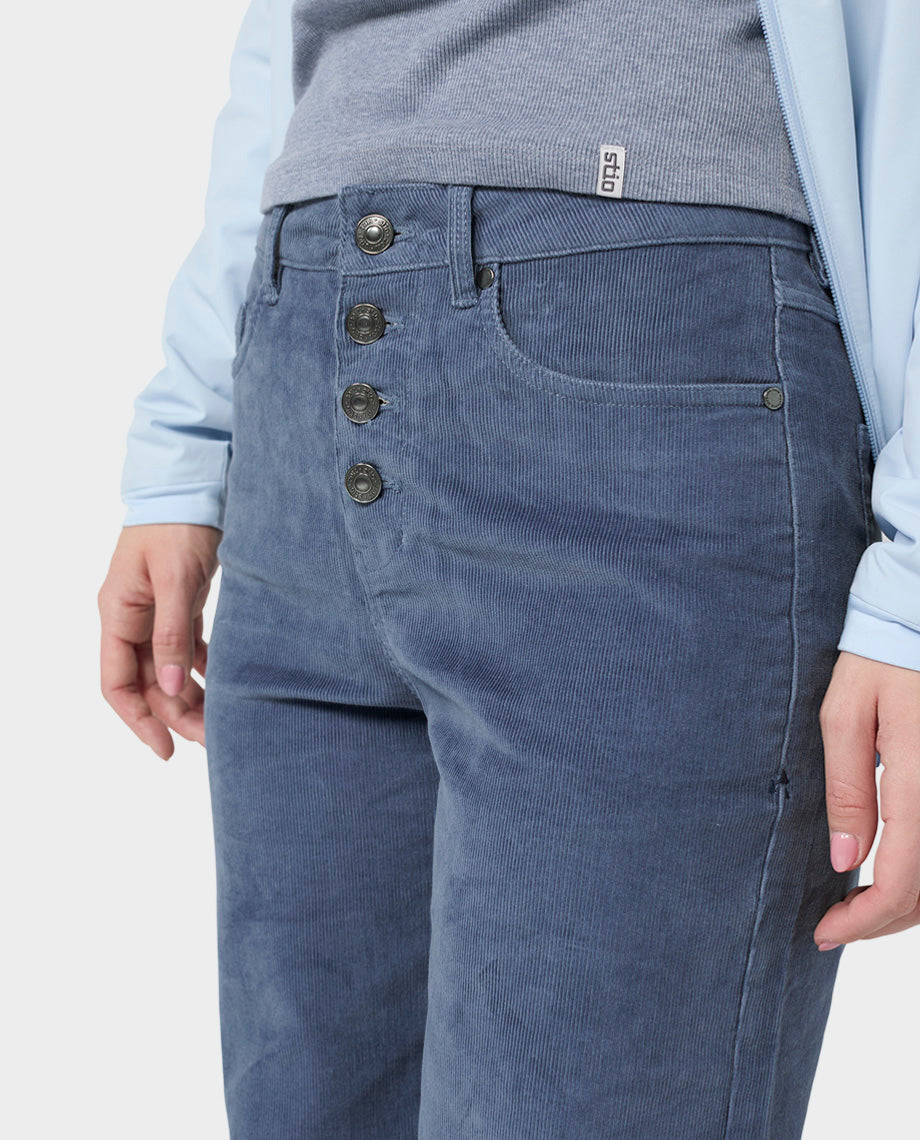 Women's Rivet Wide Leg Cord - Image 26
