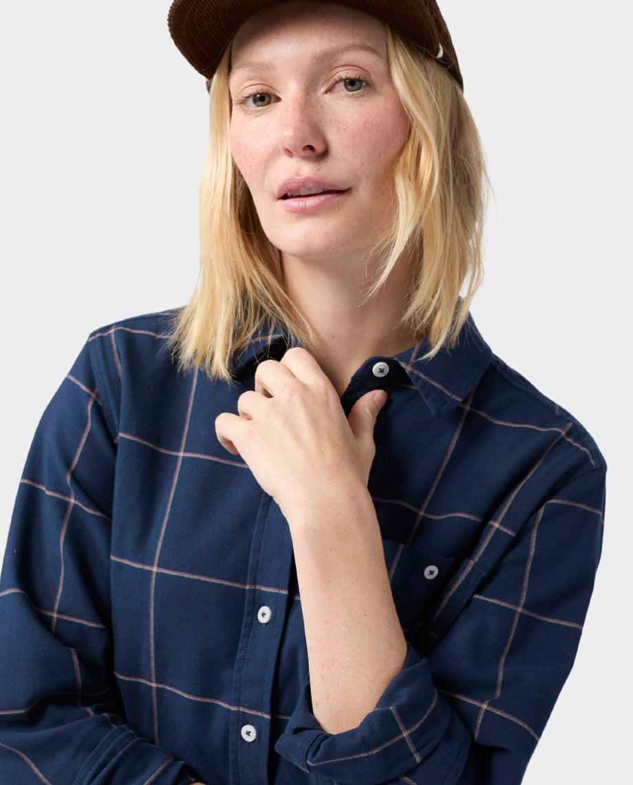 Women's Miter Stretch Lightweight Flannel Shirt - Image 23