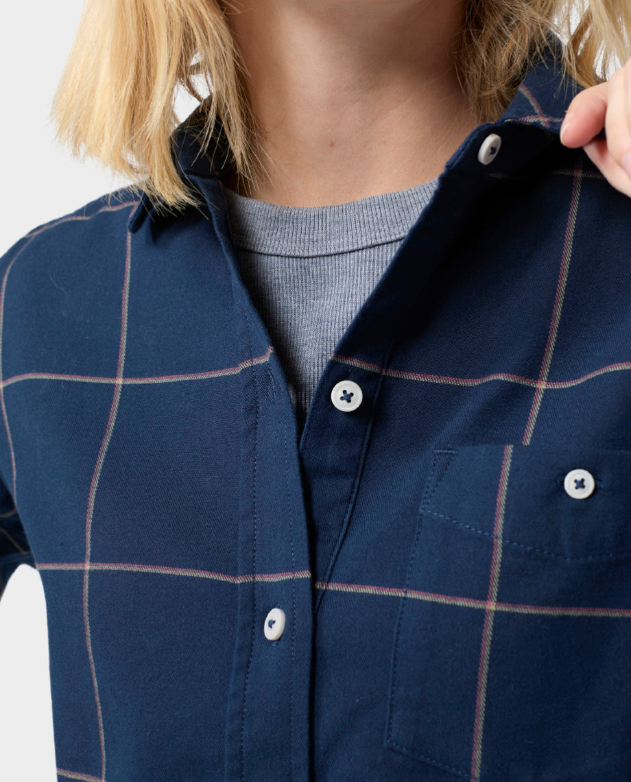 Women's Miter Stretch Lightweight Flannel Shirt - Image 24