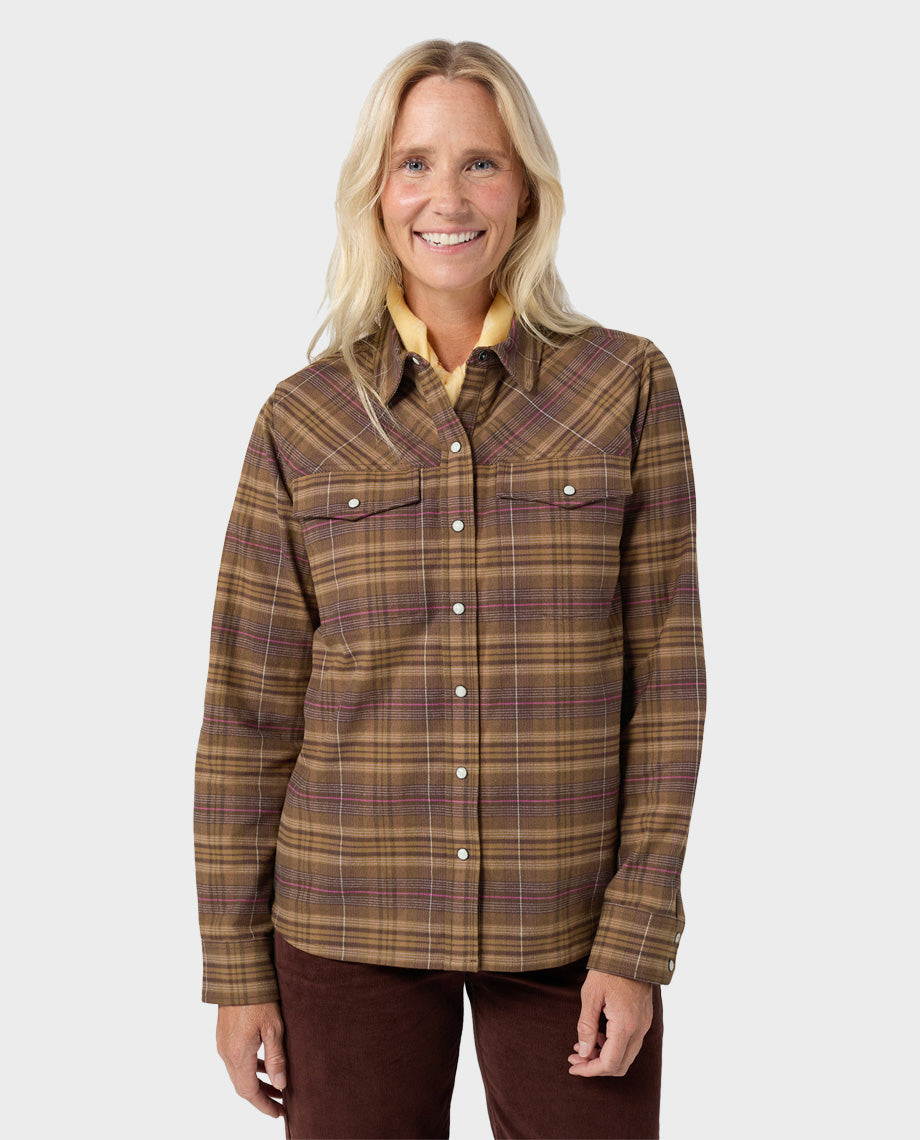 Women's Slipstone Midweight Flannel Shirt - Image 14