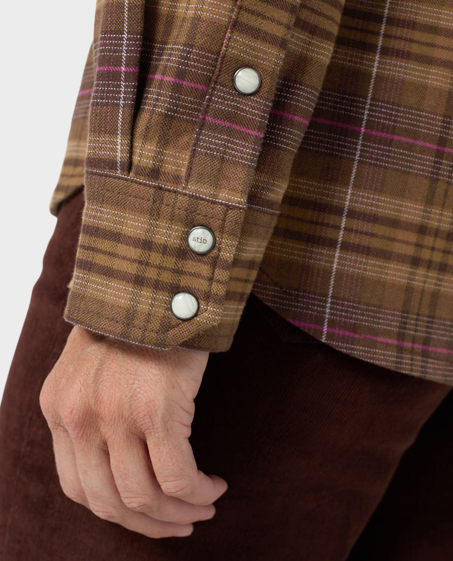 Women's Slipstone Midweight Flannel Shirt - Image 17