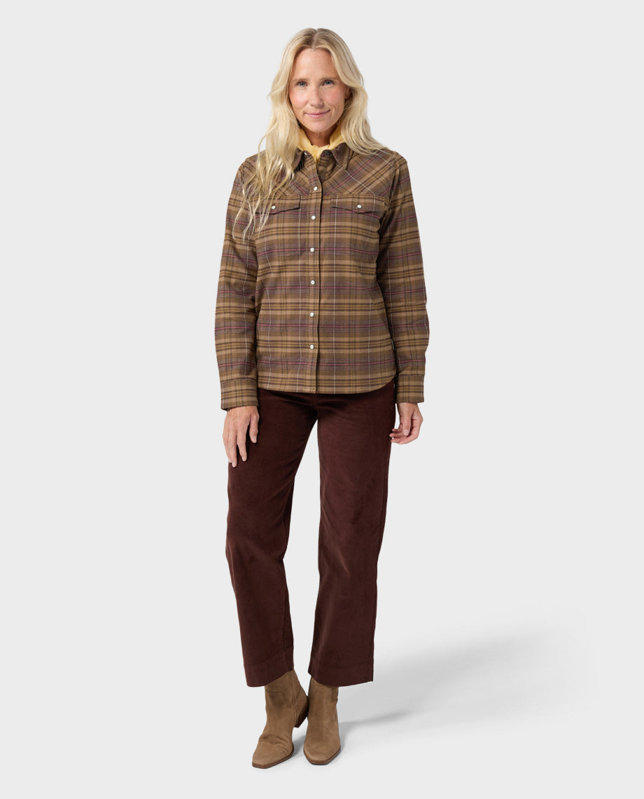 Women's Slipstone Midweight Flannel Shirt - Image 18