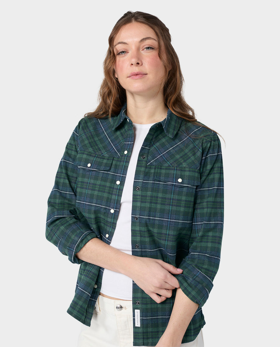 Women's Slipstone Midweight Flannel Shirt - Image 30