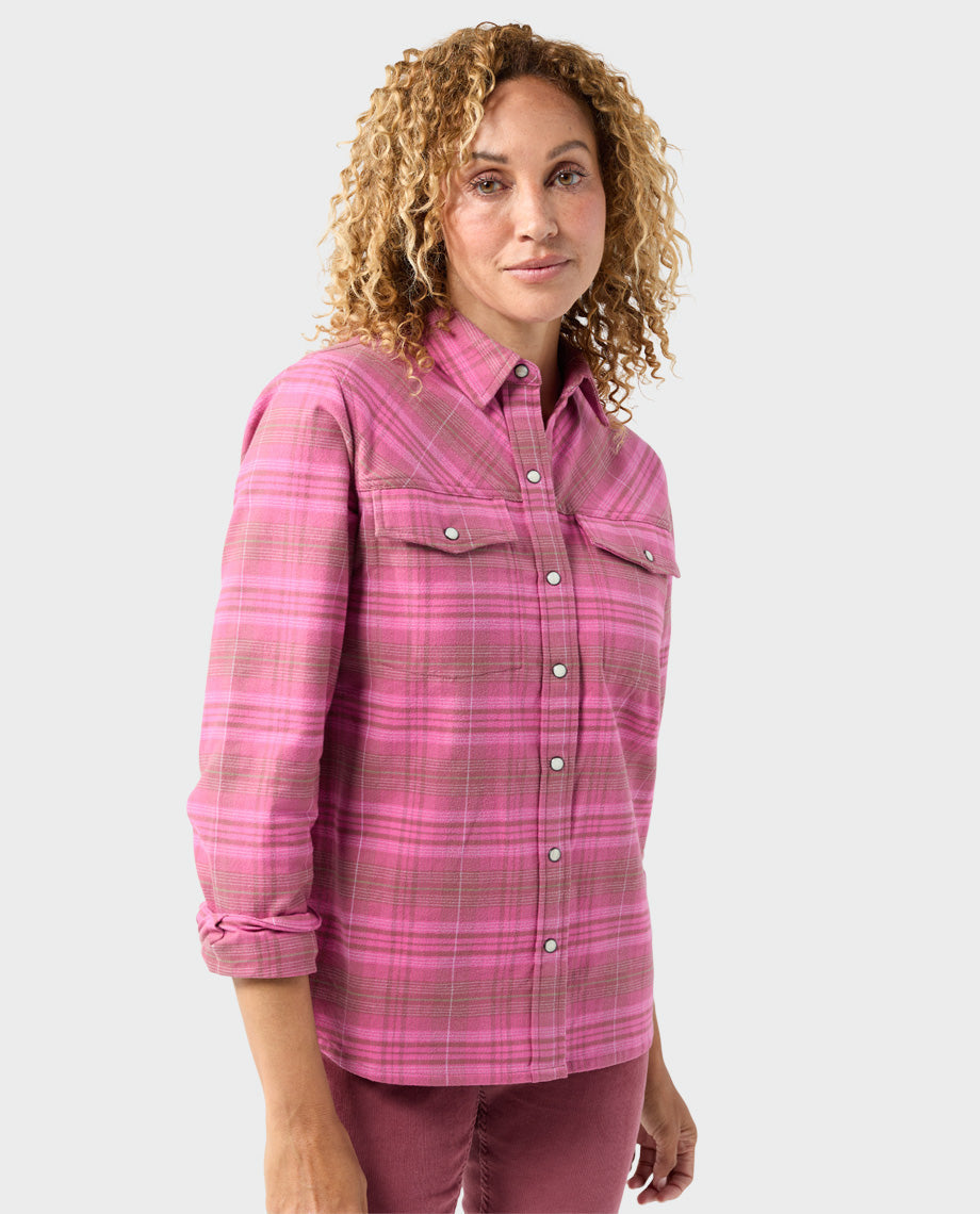 Women's Slipstone Midweight Flannel Shirt - Image 26