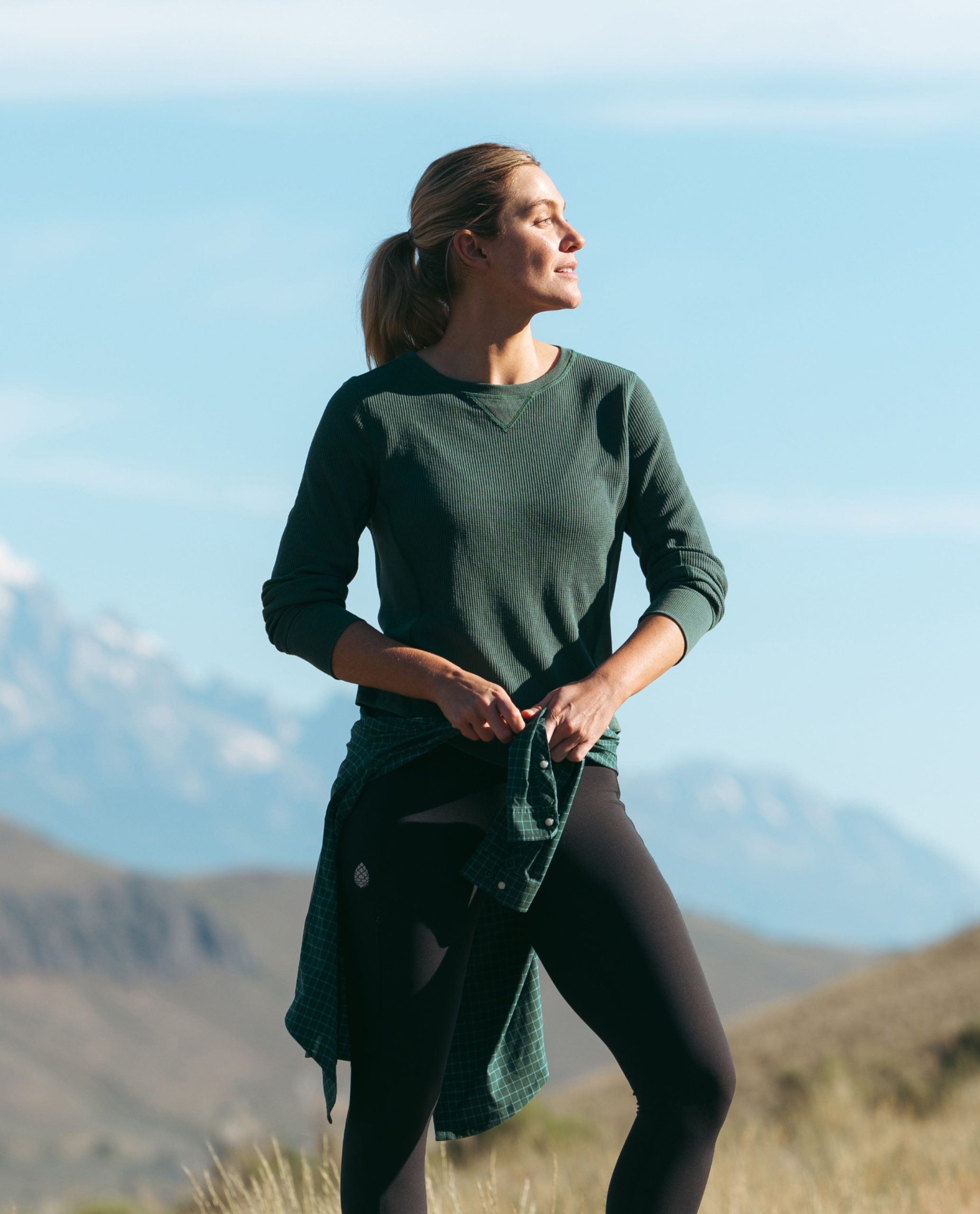 Women's Wister Waffle LS - Image 3