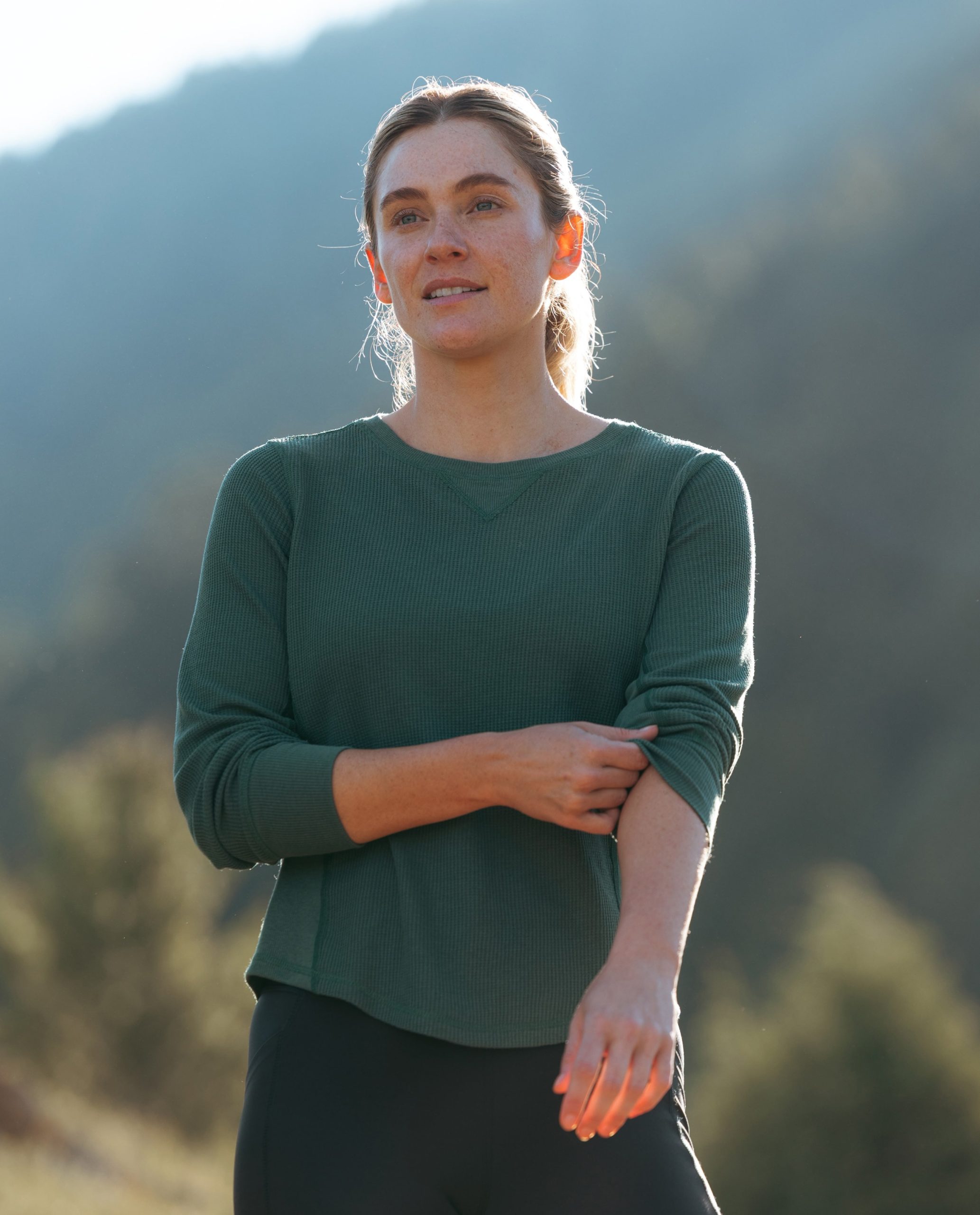 Women's Wister Waffle LS - Image 5