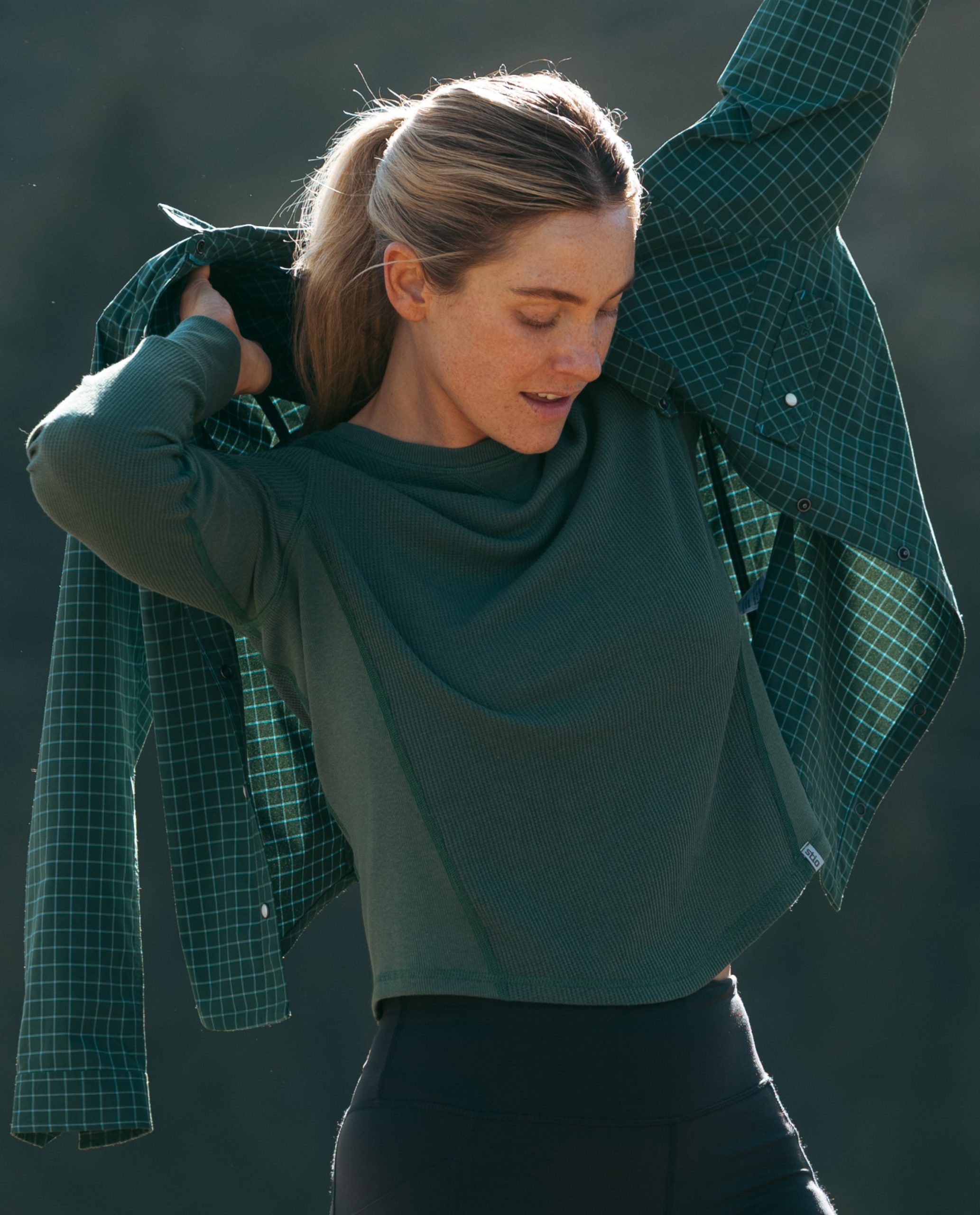 Women's Wister Waffle LS - Image 6