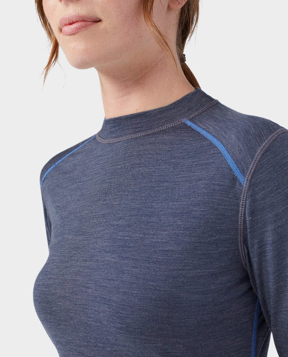Women's Basis PeakWool Lightweight Crew LS - Image 21