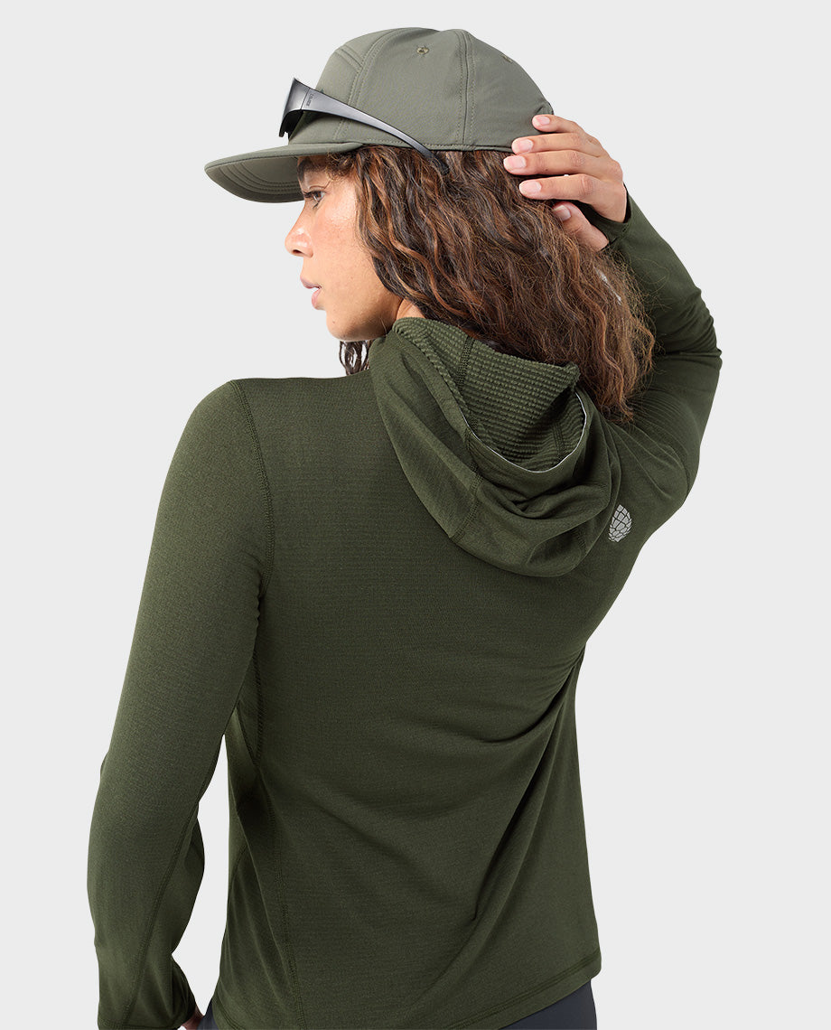 Women's Trax Power Grid Half Zip Hoodie - Image 25