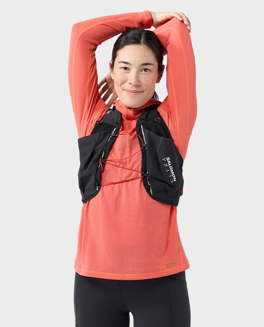 Women's Trax Power Grid Half Zip Hoodie - Image 4