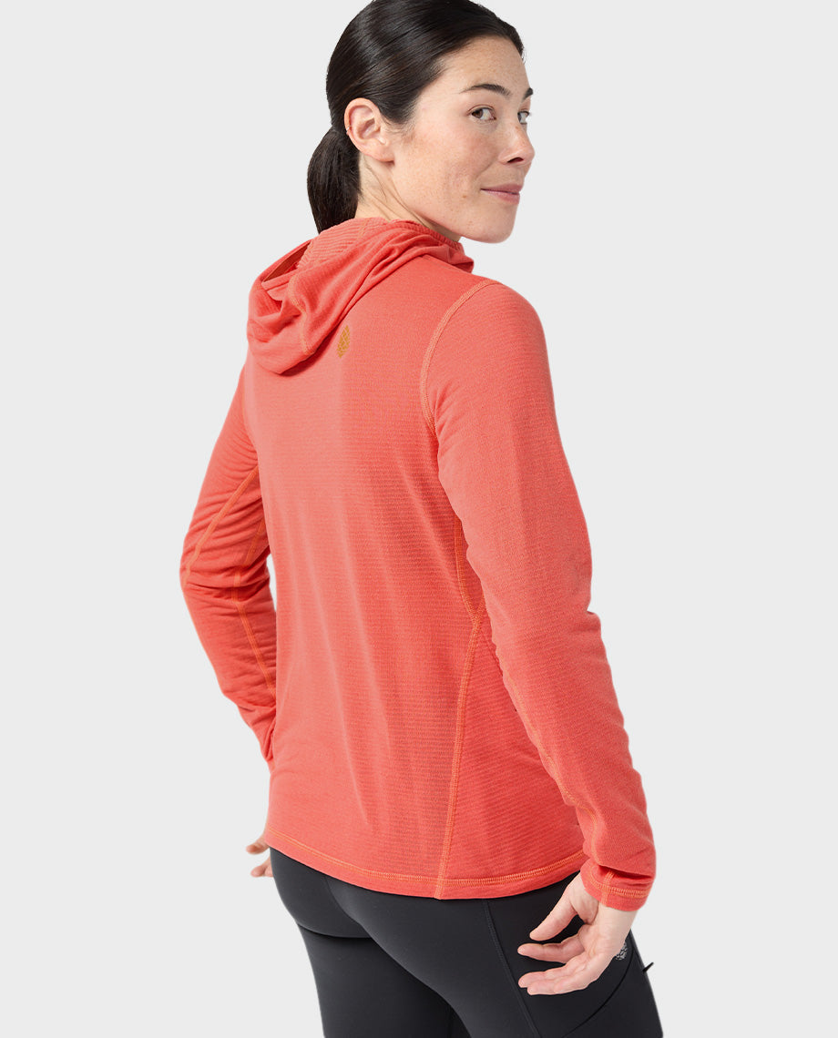 Women's Trax Power Grid Half Zip Hoodie - Image 5