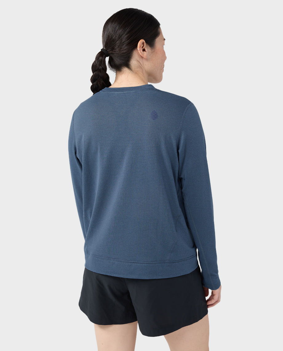 Women's Trax Power Grid Crew - Image 16