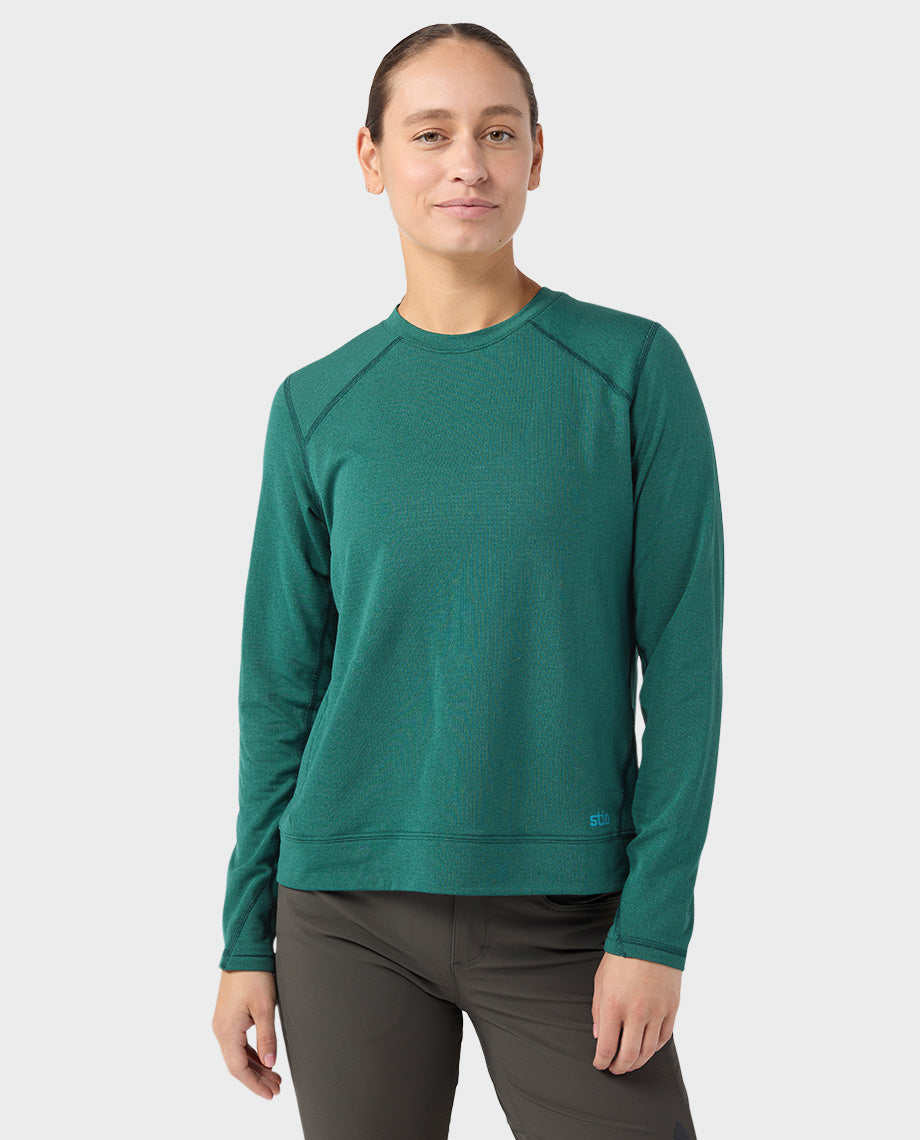 Women's Trax Power Grid Crew - Image 29