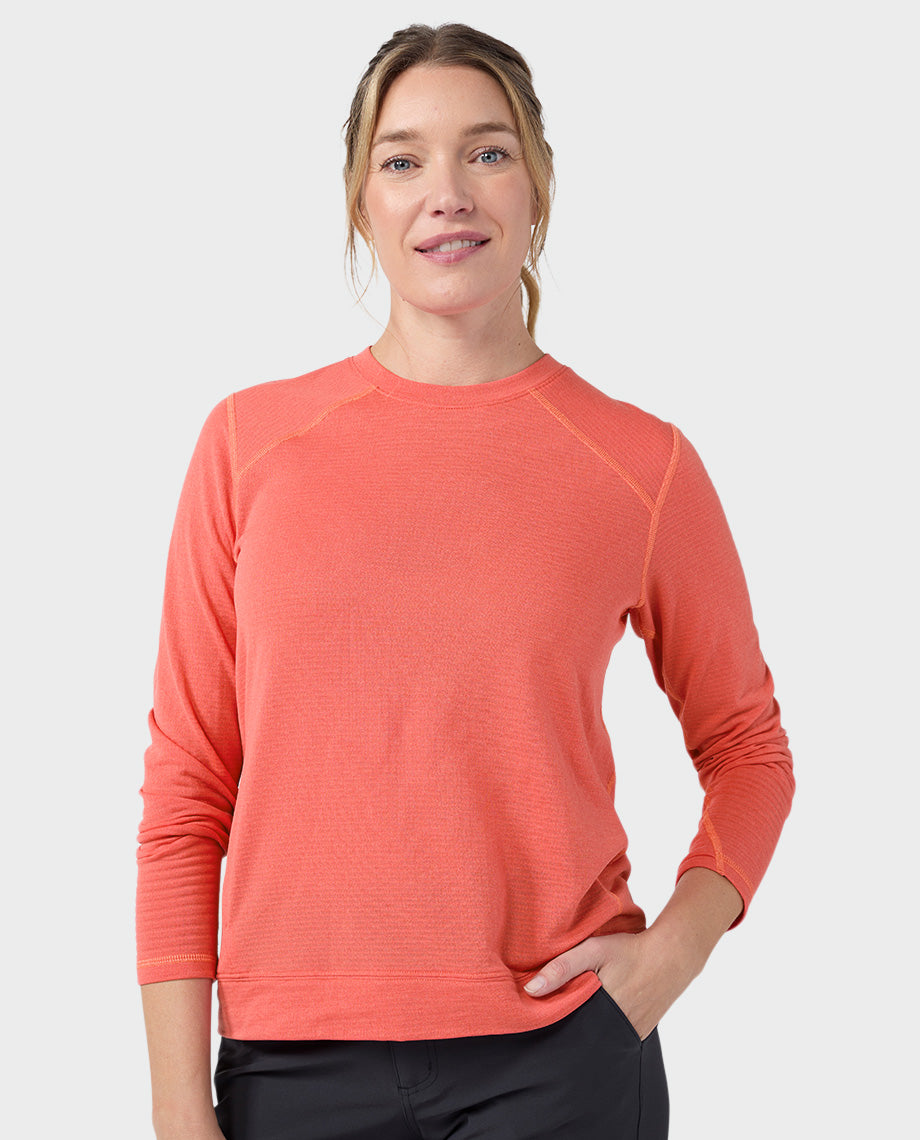 Women's Trax Power Grid Crew - Image 20
