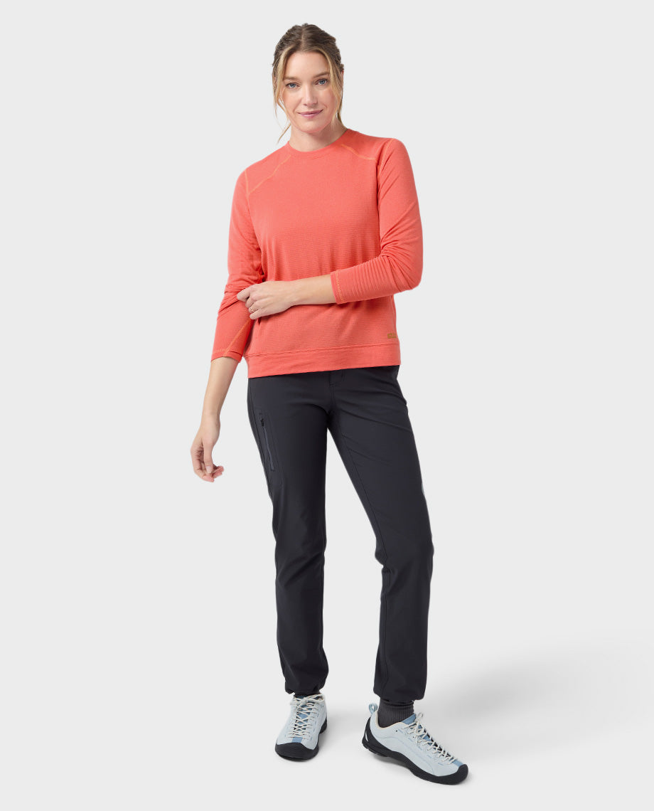 Women's Trax Power Grid Crew - Image 23