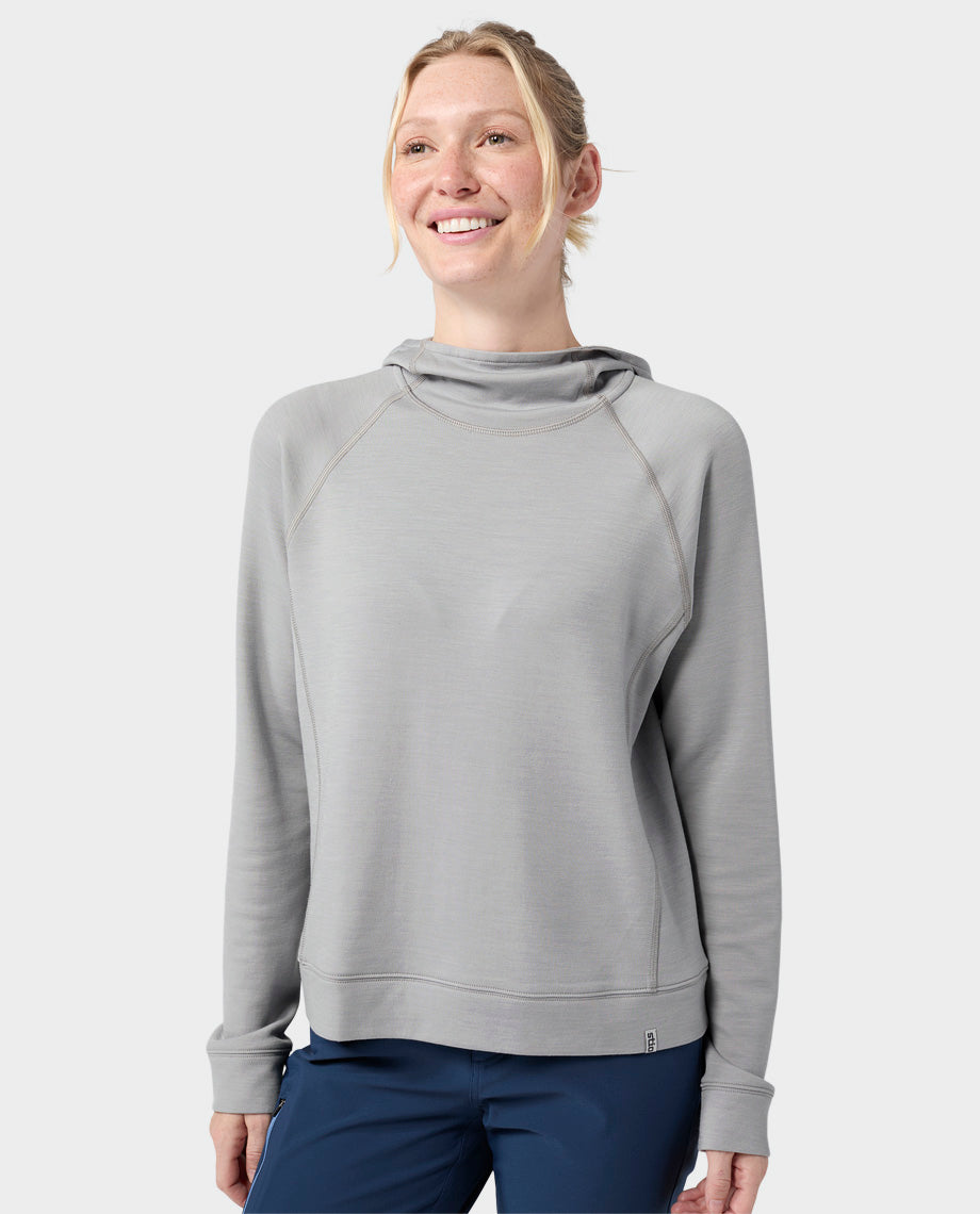Women's Alpin PeakWool Midweight Hoodie - Image 9