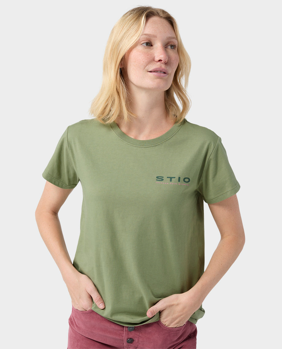Women's Ski the Tetons Tee - Image 4