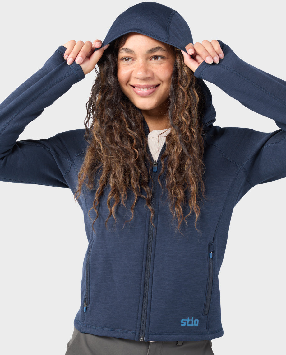 Women's Glide Power Stretch Full Zip Hoodie - Image 6