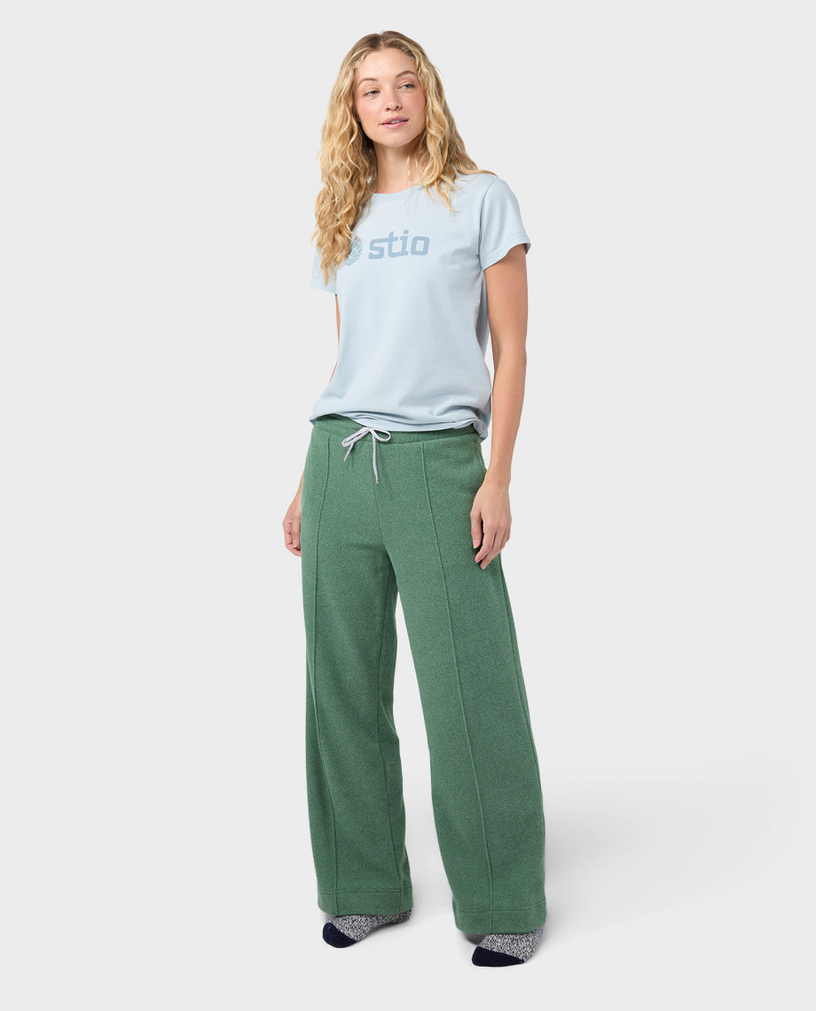Women's Turpin Fleece Wide Leg Pant - Image 3