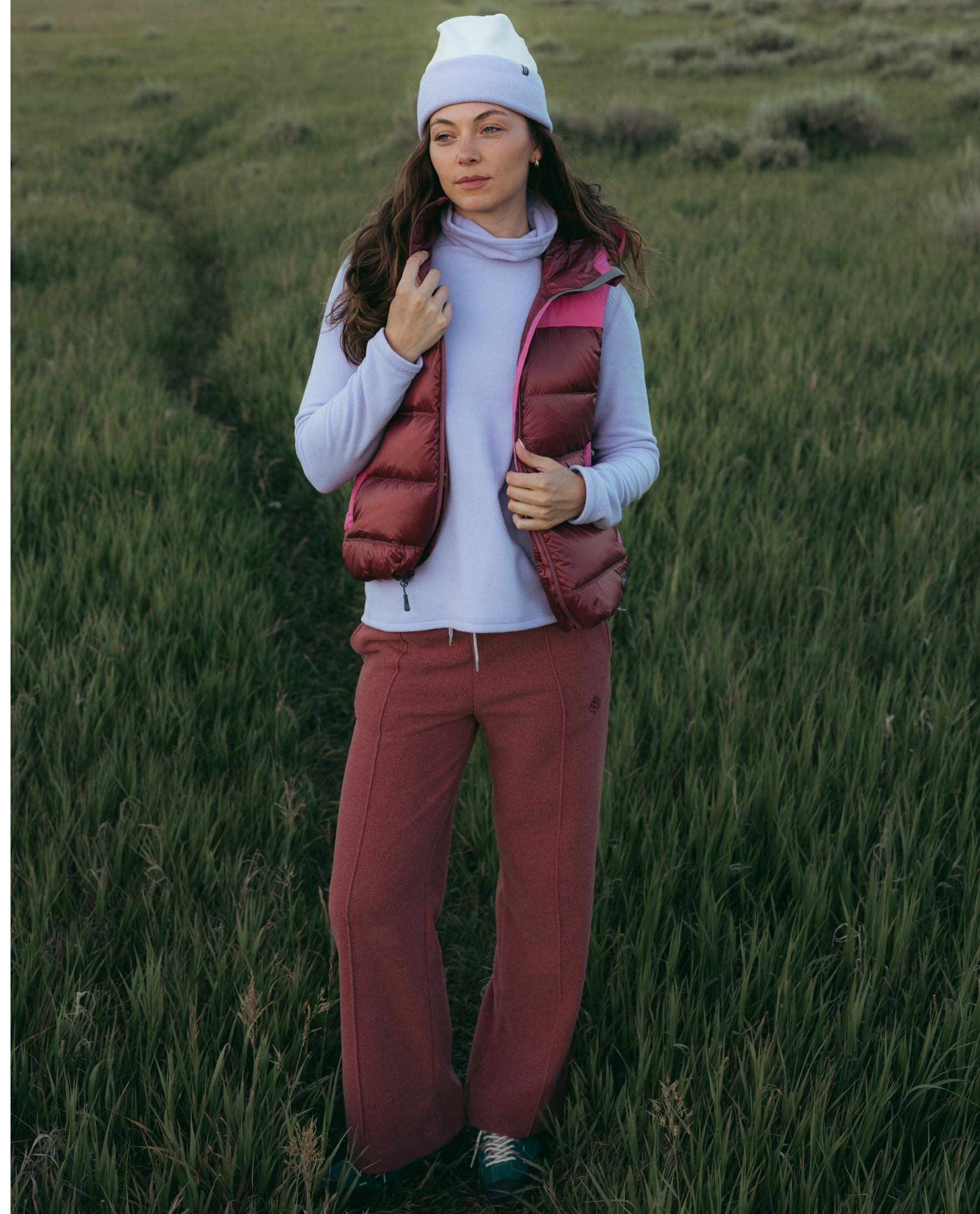 Women's Turpin Fleece Wide Leg Pant - Image 18