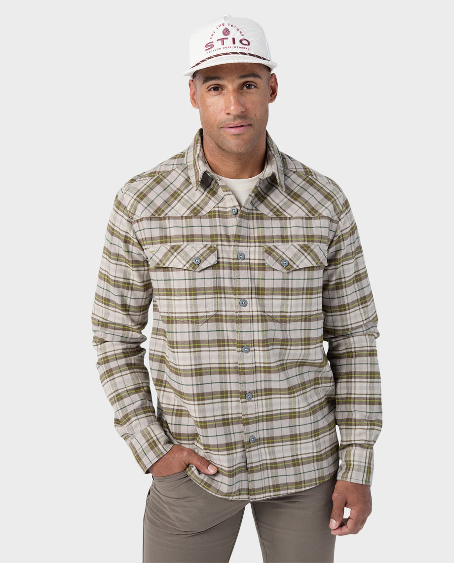 Men's Junction Midweight Flannel Shirt - Image 3