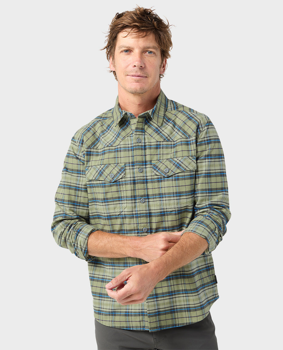 Men's Junction Midweight Flannel Shirt - Image 16
