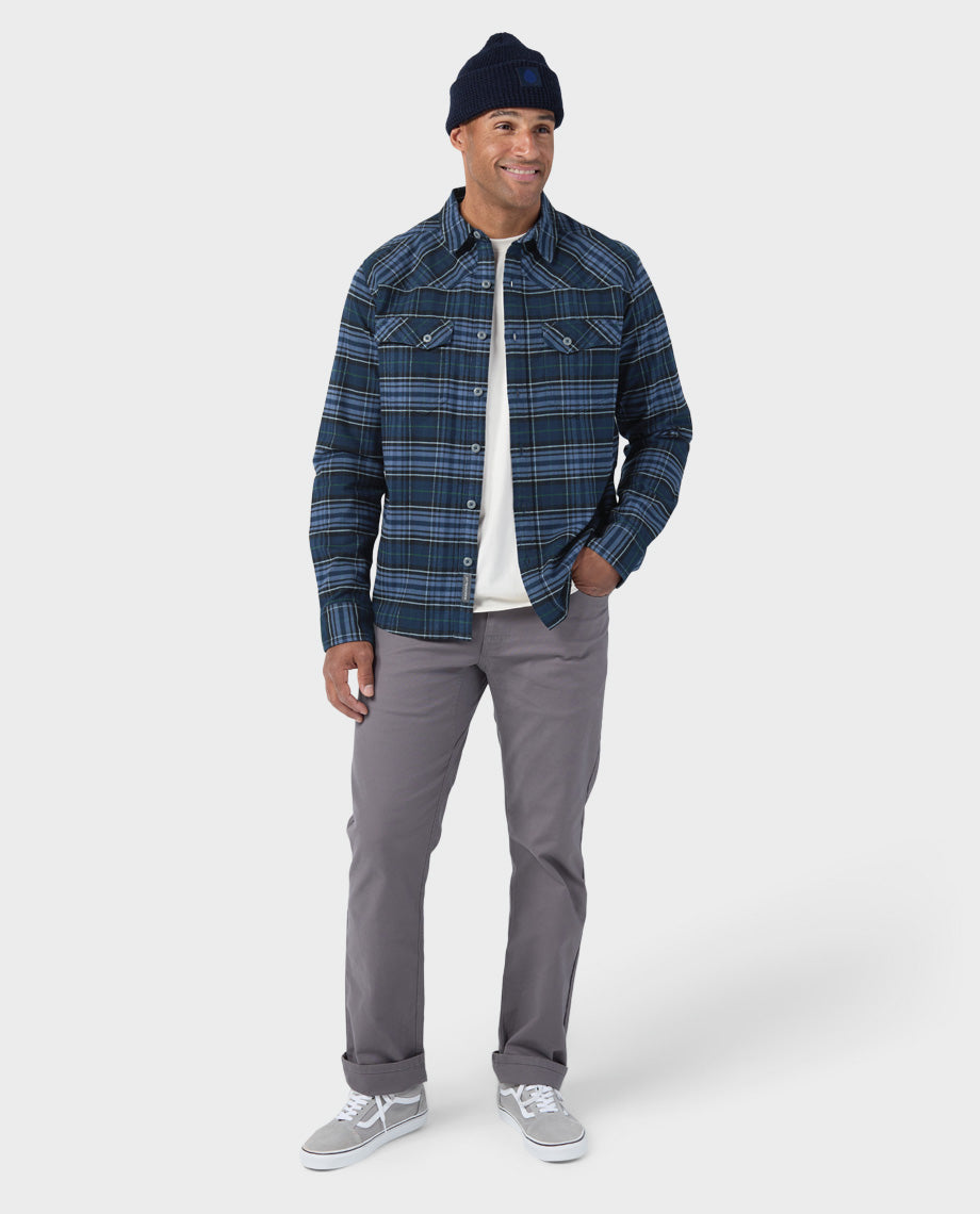 Men's Junction Midweight Flannel Shirt - Image 24