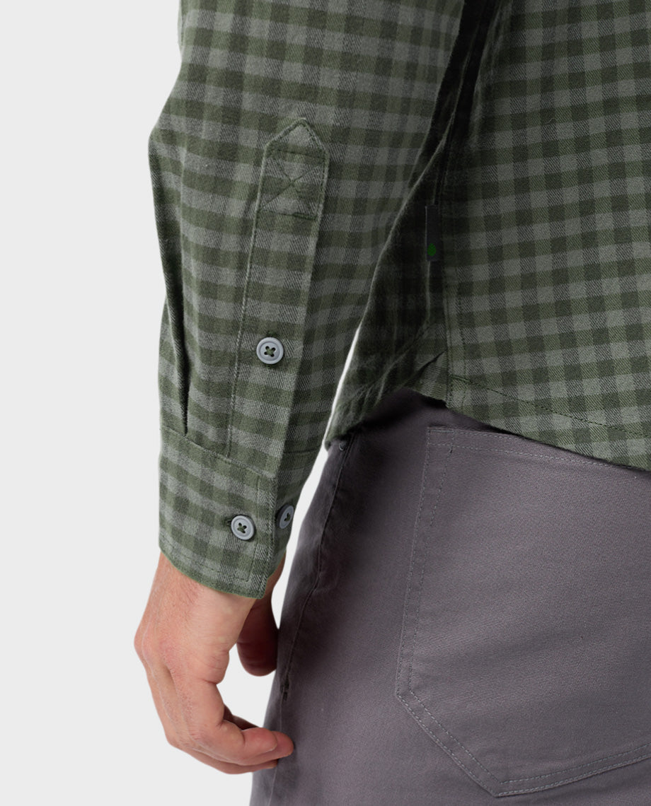 Men's Miter Stretch Lightweight Flannel Shirt - Image 23