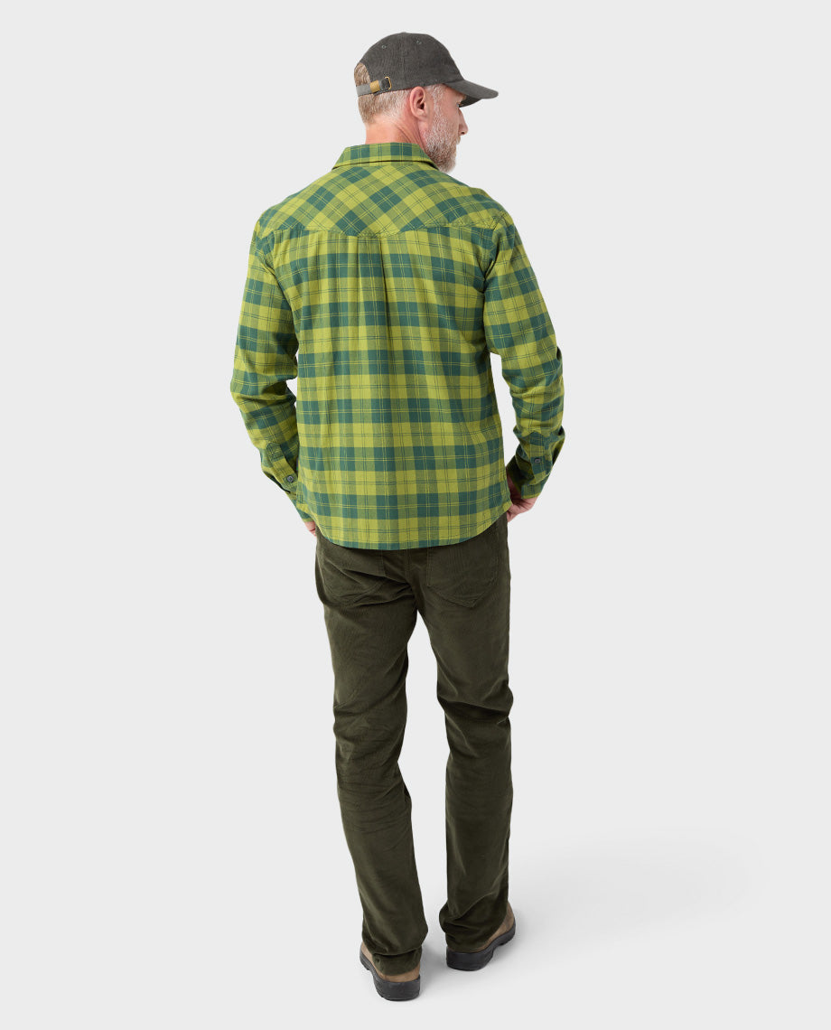 Men's Miter Stretch Lightweight Flannel Shirt - Image 29