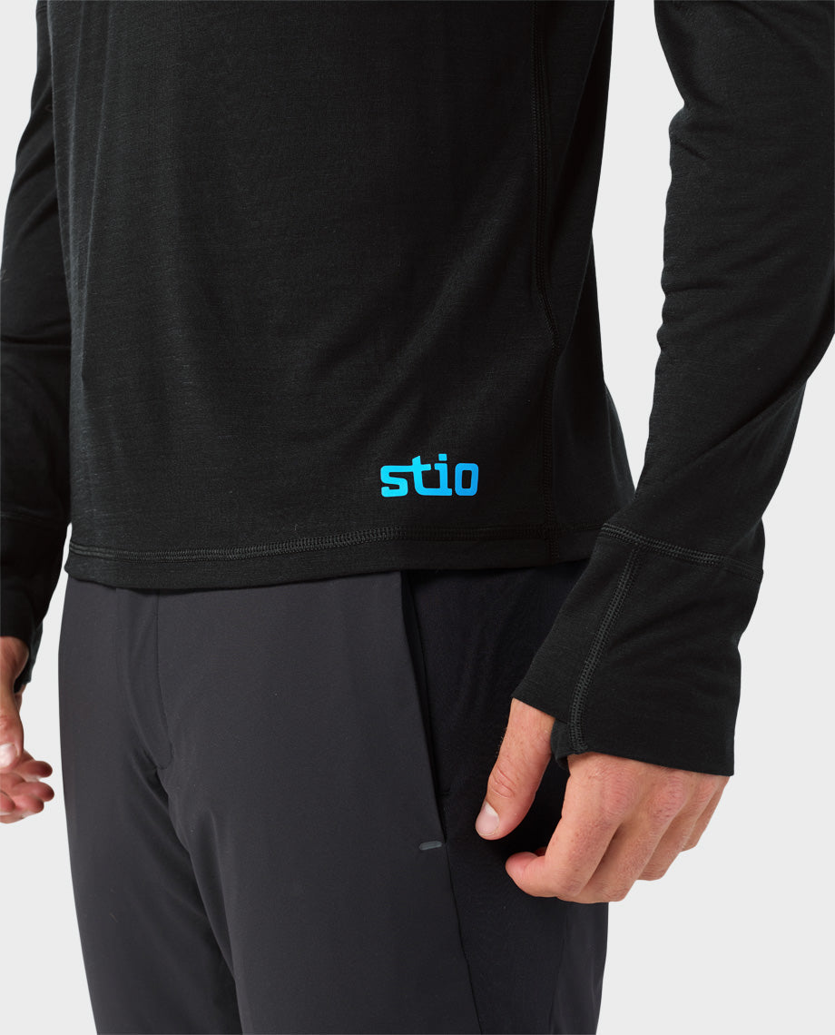 Men's Basis PeakWool Lightweight Crew LS - Image 7