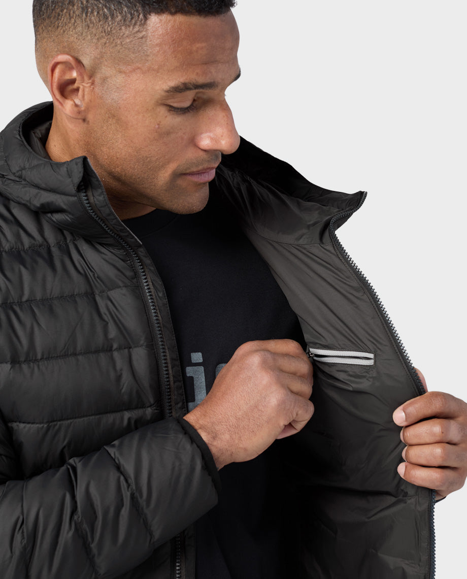 Men's Hometown Down Hooded Jacket - Image 25
