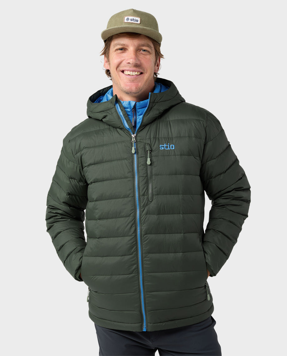 Men's Hometown Down Hooded Jacket - Image 3