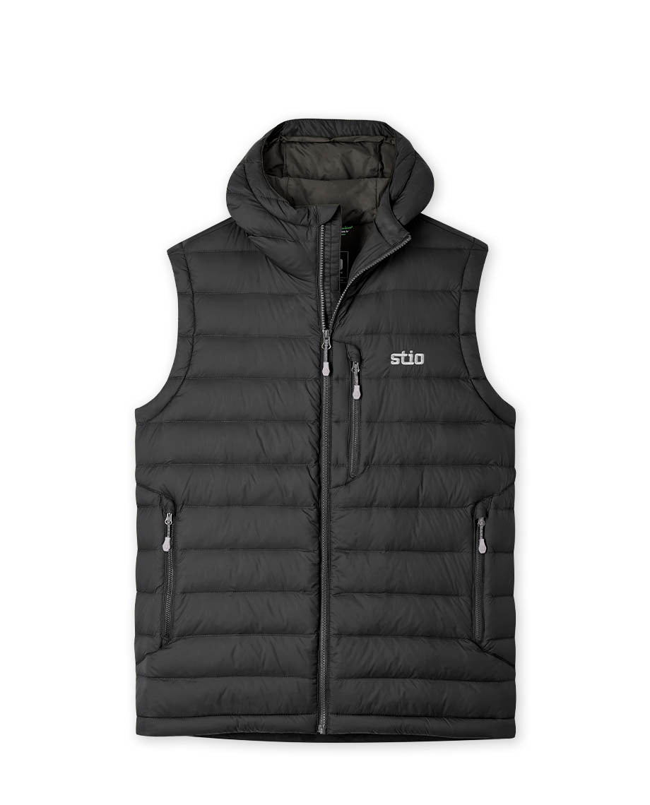 Men's Hometown Down Hooded Vest - Image 29
