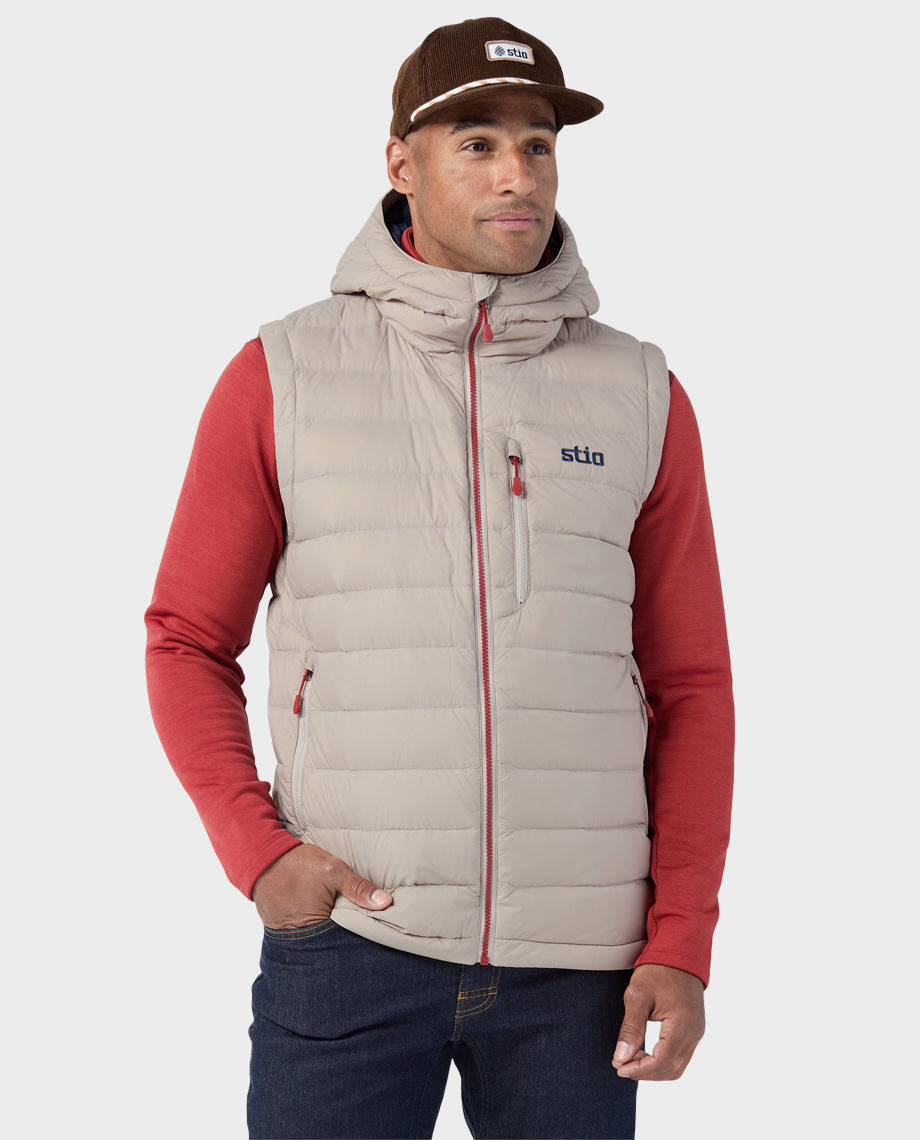 Men's Hometown Down Hooded Vest - Image 20