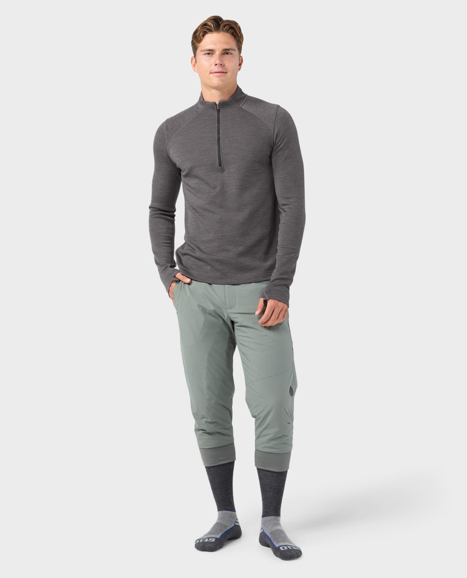 Men's Basis PeakWool Midweight Half Zip - Image 3