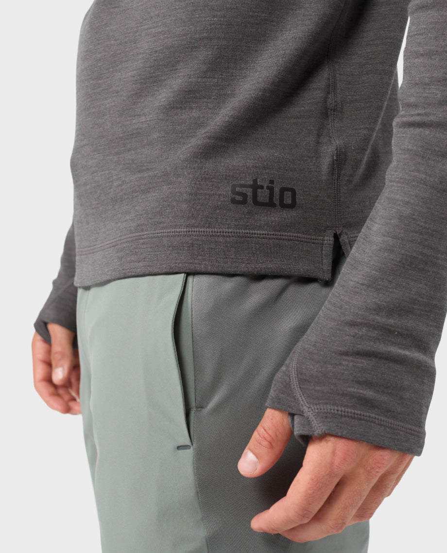 Men's Basis PeakWool Midweight Half Zip - Image 5