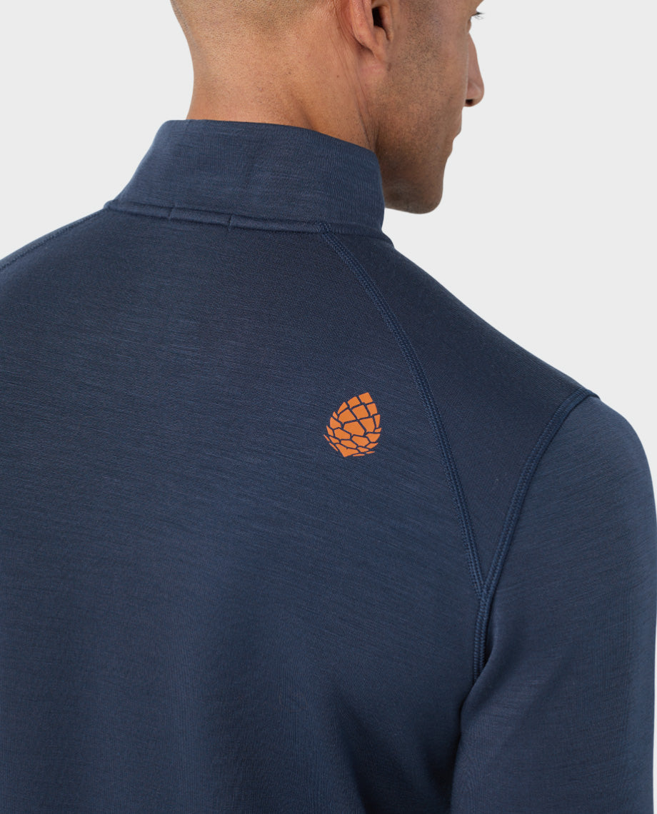 Men's Basis PeakWool Midweight Half Zip - Image 12