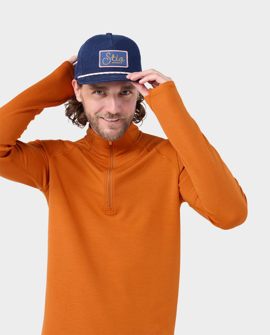 Men's Basis PeakWool Midweight Half Zip - Image 18