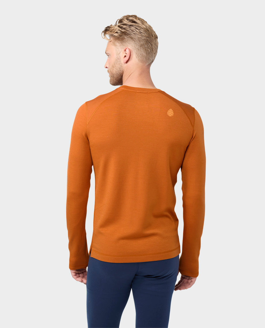 Men's Basis PeakWool Midweight Crew LS - Image 20