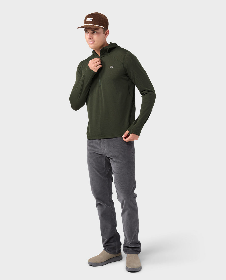 Men's Trax Power Grid Half Zip Hoodie - Image 29