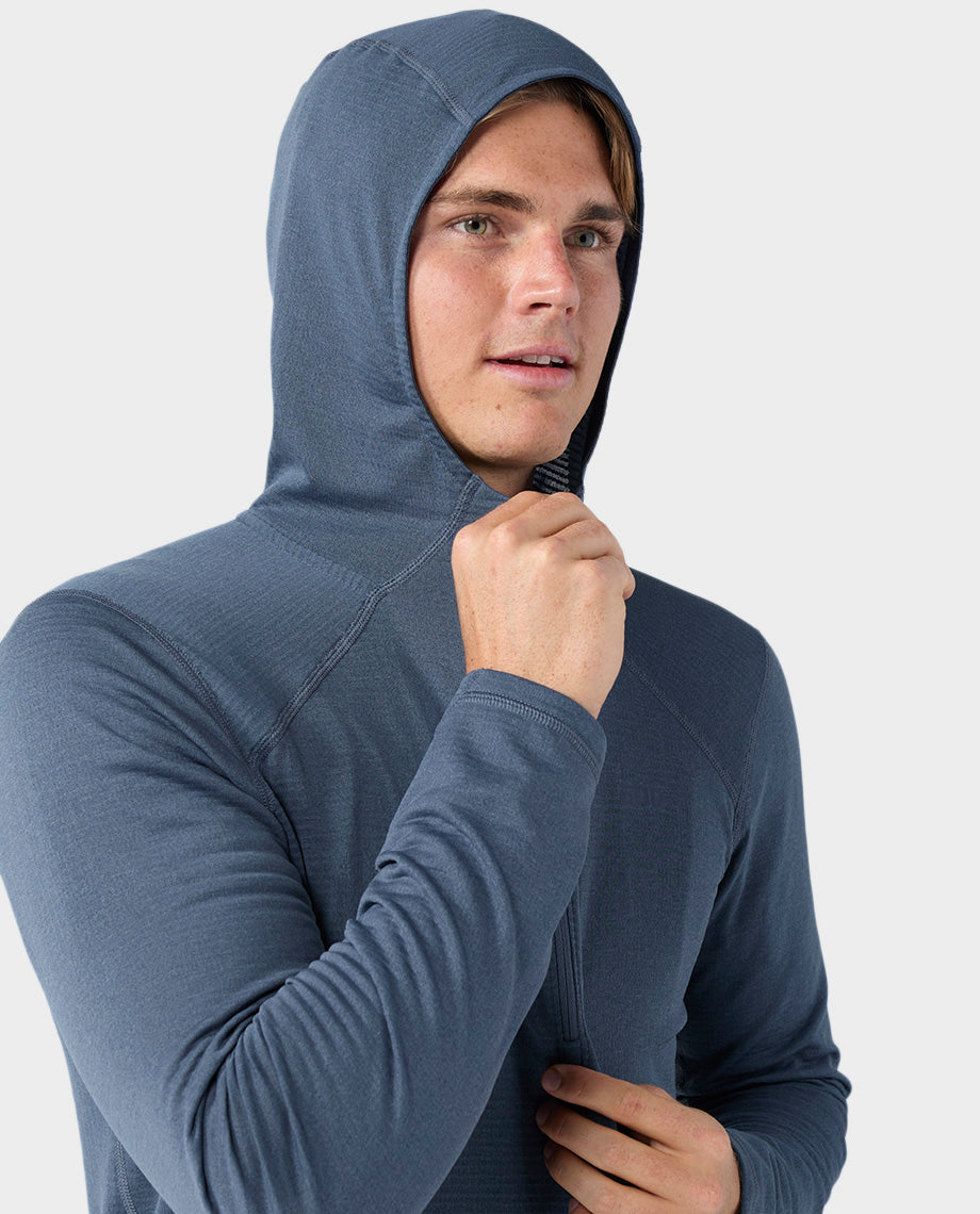 Men's Trax Power Grid Half Zip Hoodie - Image 6