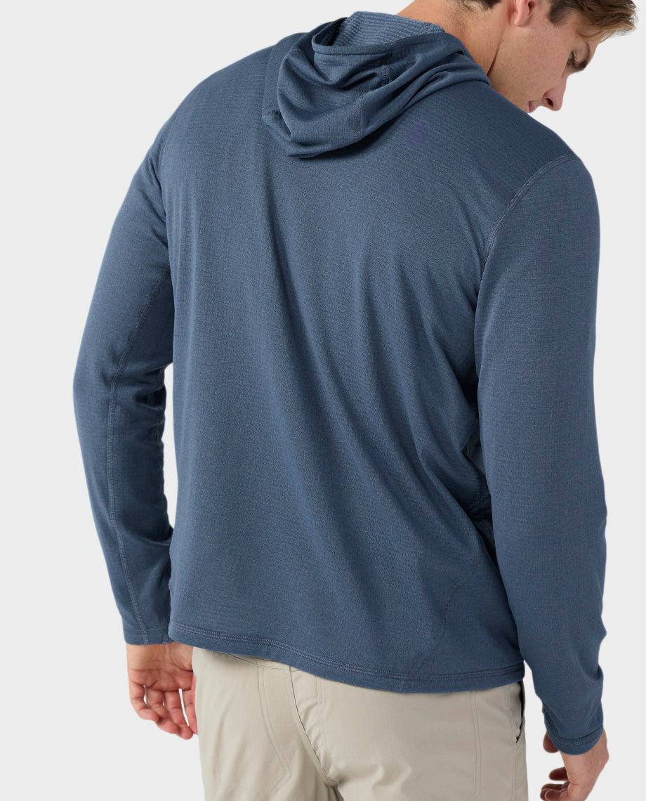 Men's Trax Power Grid Half Zip Hoodie - Image 5