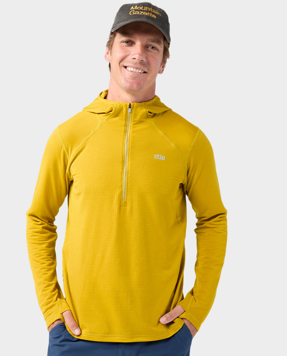Men's Trax Power Grid Half Zip Hoodie - Image 16
