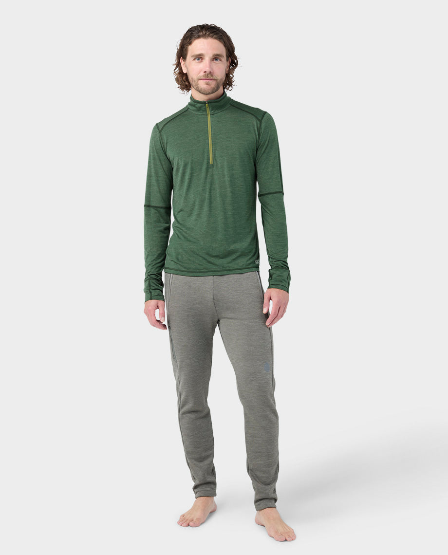 Men's Basis PeakWool Lightweight Half Zip - Image 19