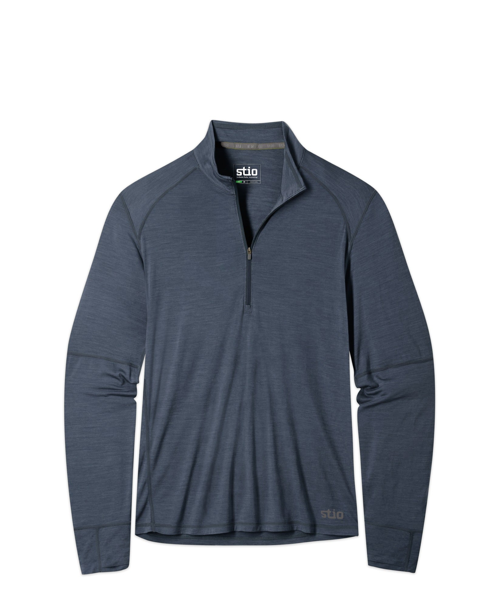 Men's Basis PeakWool Lightweight Half Zip - Image 9