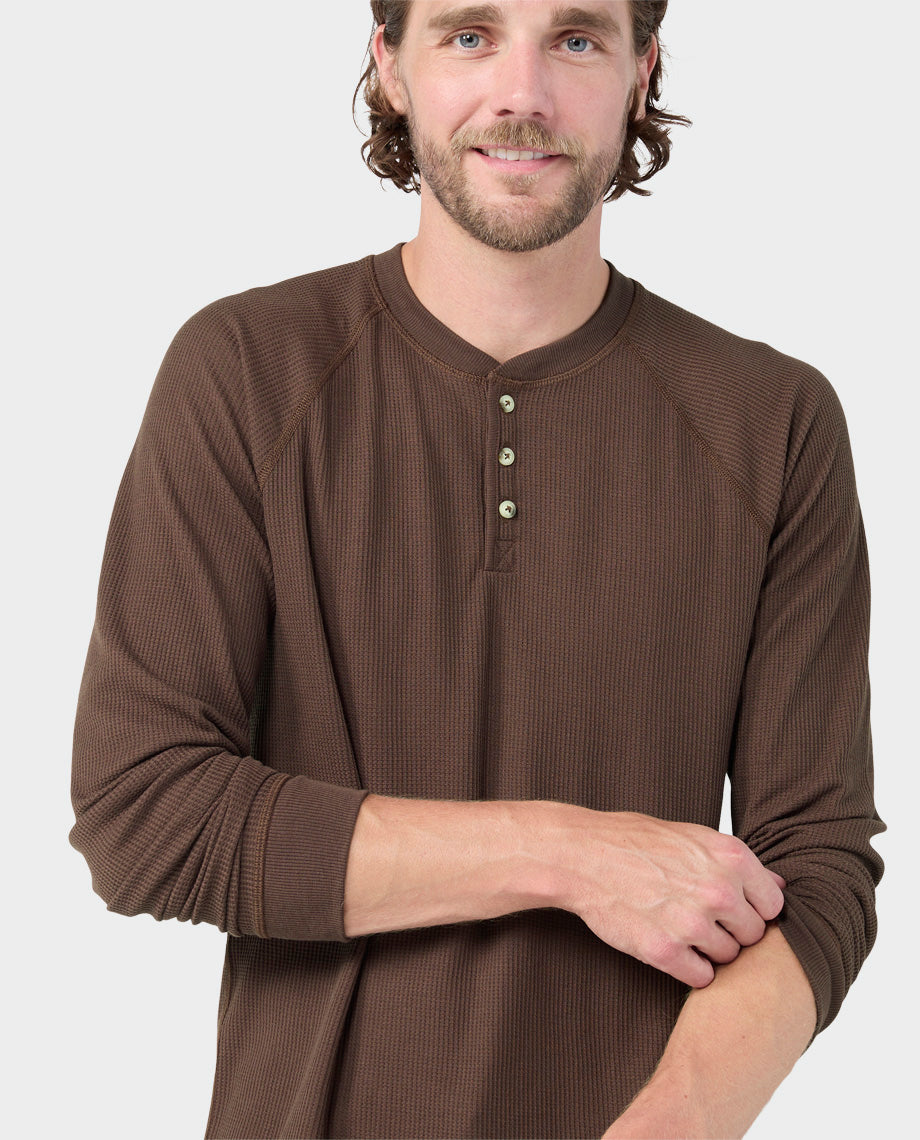 Men's Wister Waffle Henley - Image 5